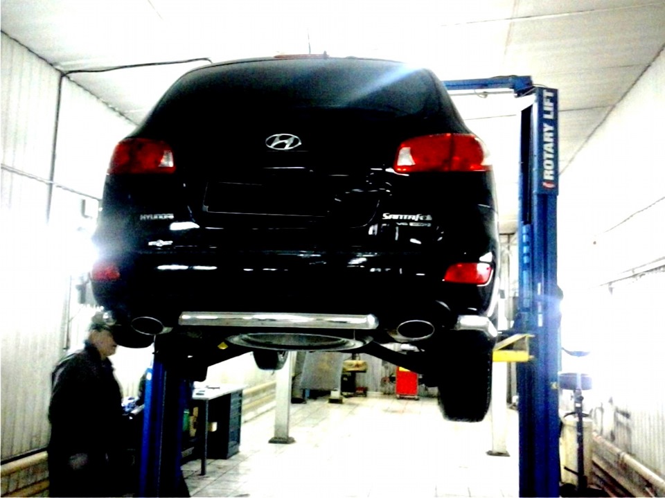 Фото в бортжурнале Hyundai Santa Fe (2G)