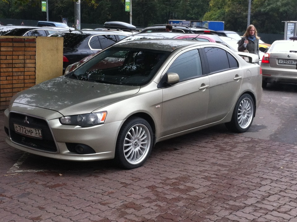 Фото в бортжурнале Mitsubishi Lancer X