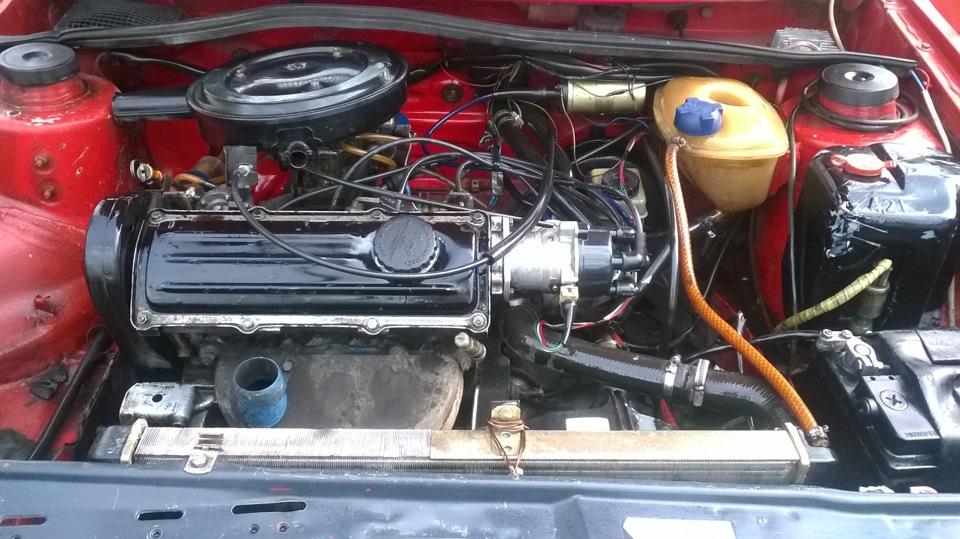маленький трудяга думаю он заслуживает чистоты) — Volkswagen Jetta II