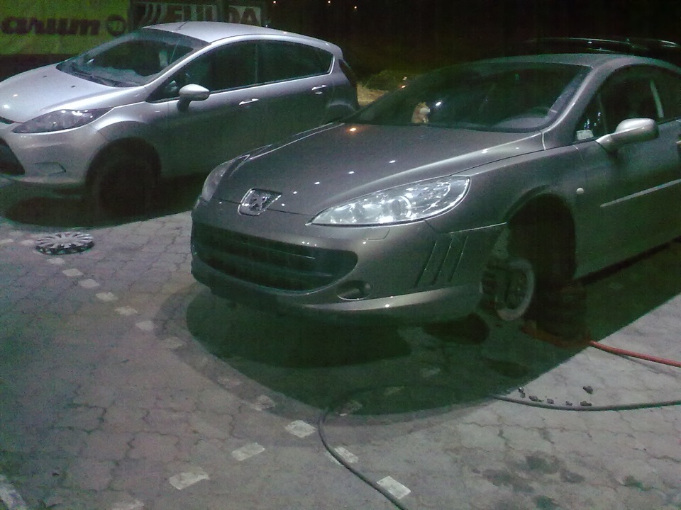 Photo from the logbook Peugeot 407 Coupe