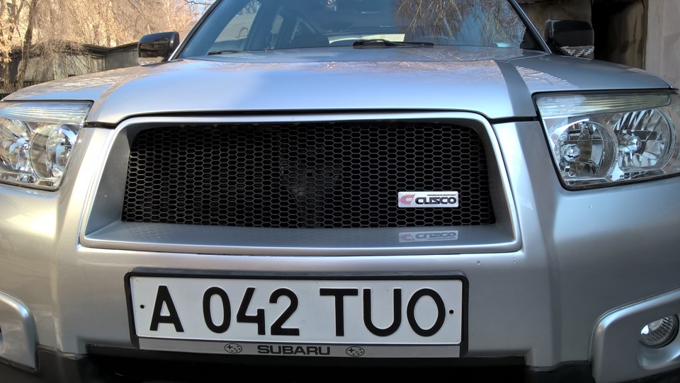 CUSCO на машине — Subaru Forester (SG)