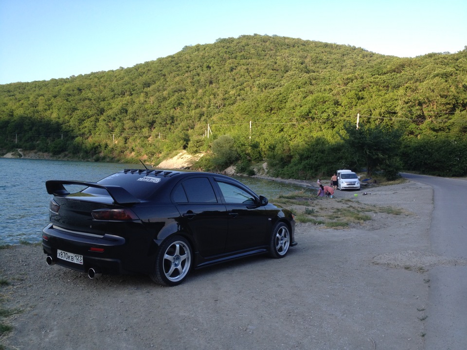 вроде ниче так . — Mitsubishi Lancer X