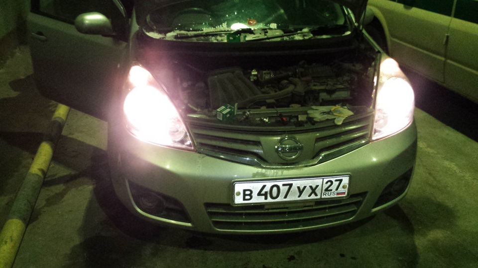 Фото в бортжурнале Nissan Note (1G)