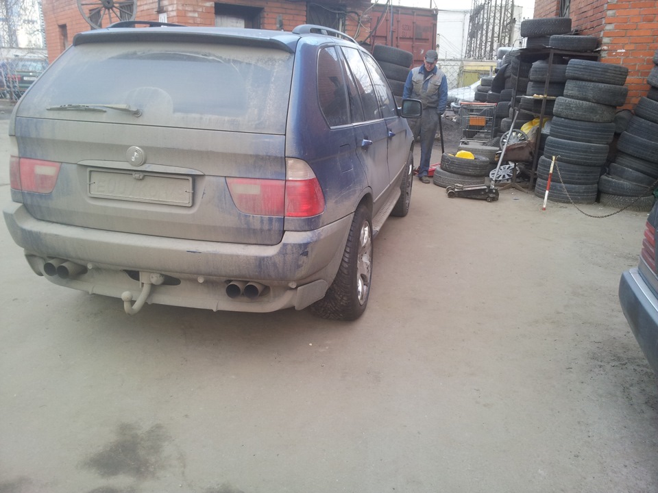 с другой стороны не чище) — BMW X5 (E53)