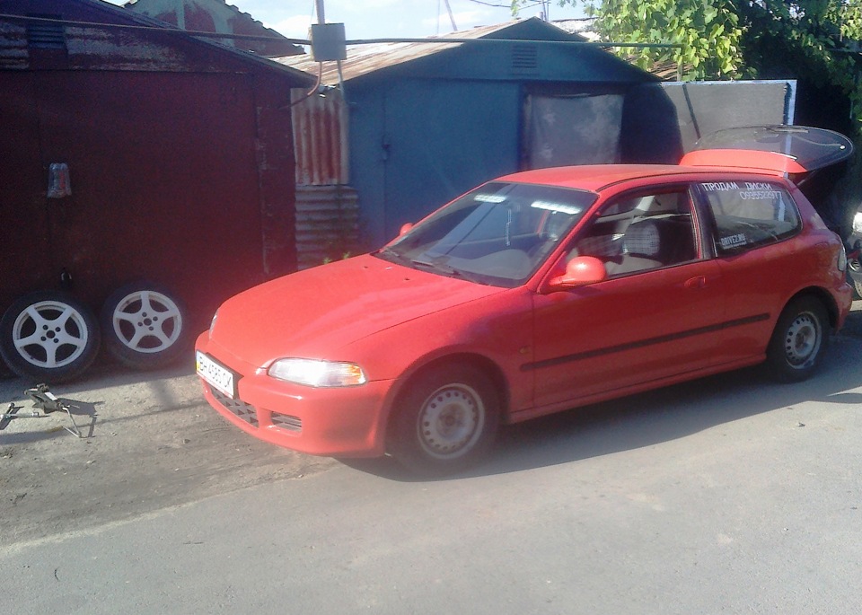 Фото в бортжурнале Honda Civic Hatchback (5G)