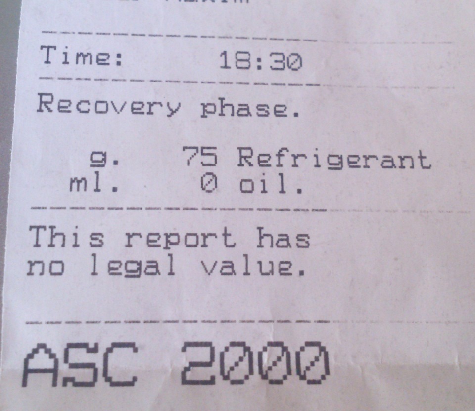 Photo from the logbook Renault Safrane