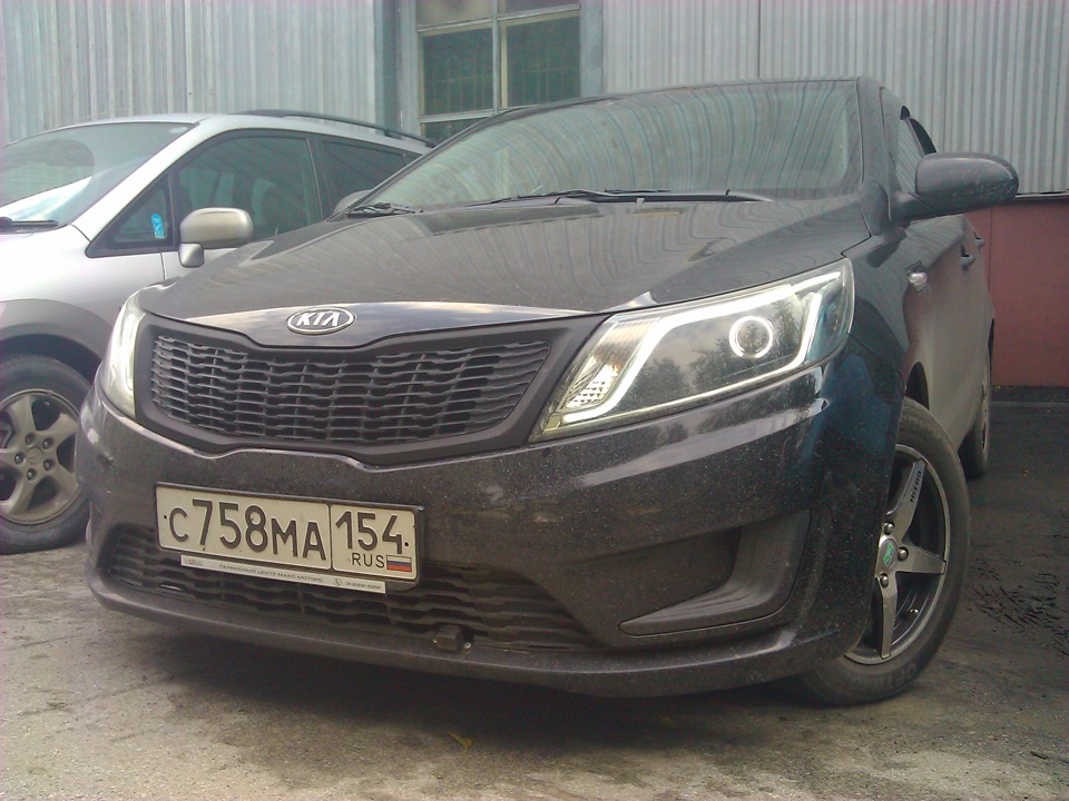 Ставим на место и радуемся результату) — KIA Rio (3G)