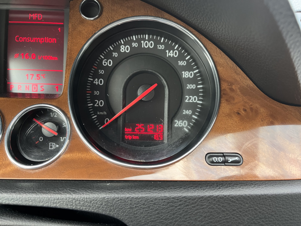 Пробег на момент замены трубки Охлобыстина. — Volkswagen Passat B6
