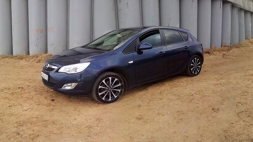 Opel Astra Синяя красотка