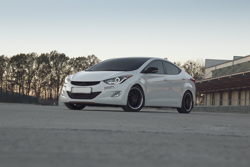 Фото в бортжурнале Hyundai Elantra (5G)