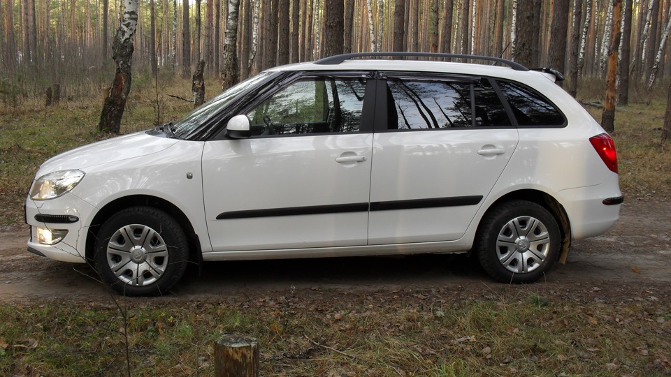 Skoda Fabia Combi 1,4 БЕЛЫЙ КРОКОДИЛ