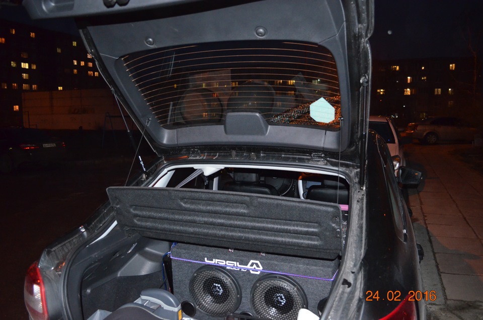 Photo from the logbook Lada Granta liftback (1G)