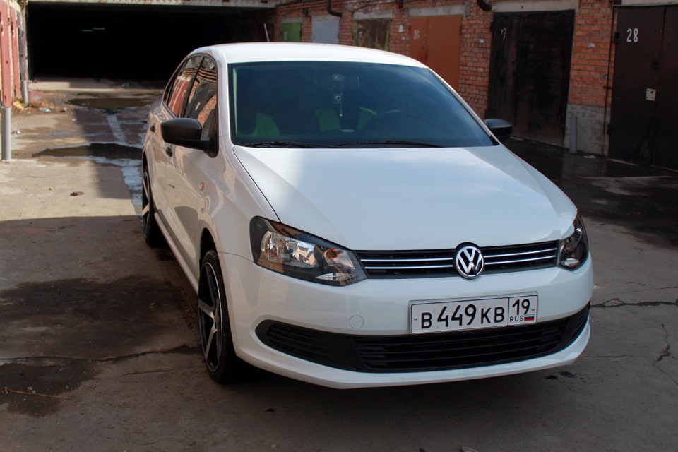Фото в бортжурнале Volkswagen Polo Sedan