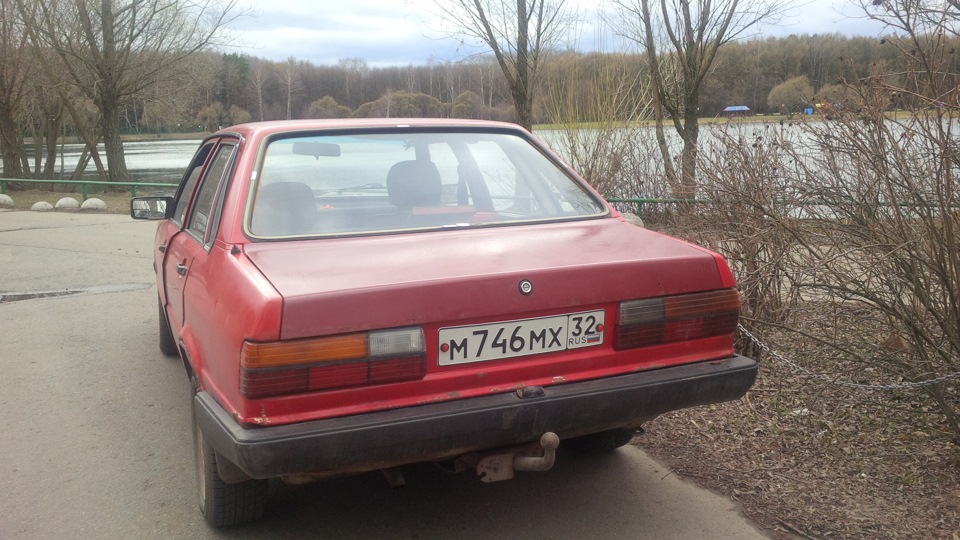 ехала-ехала и наткнулась на красивое озеро — Audi 80 (B2)