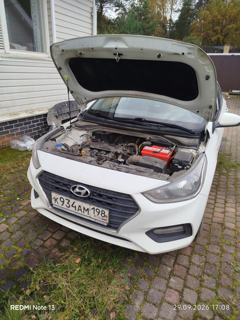 Фото в бортжурнале Hyundai Solaris (2G)