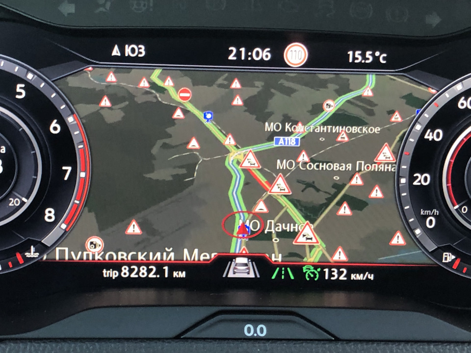 POI на AID — Volkswagen Passat Alltrack (B8)