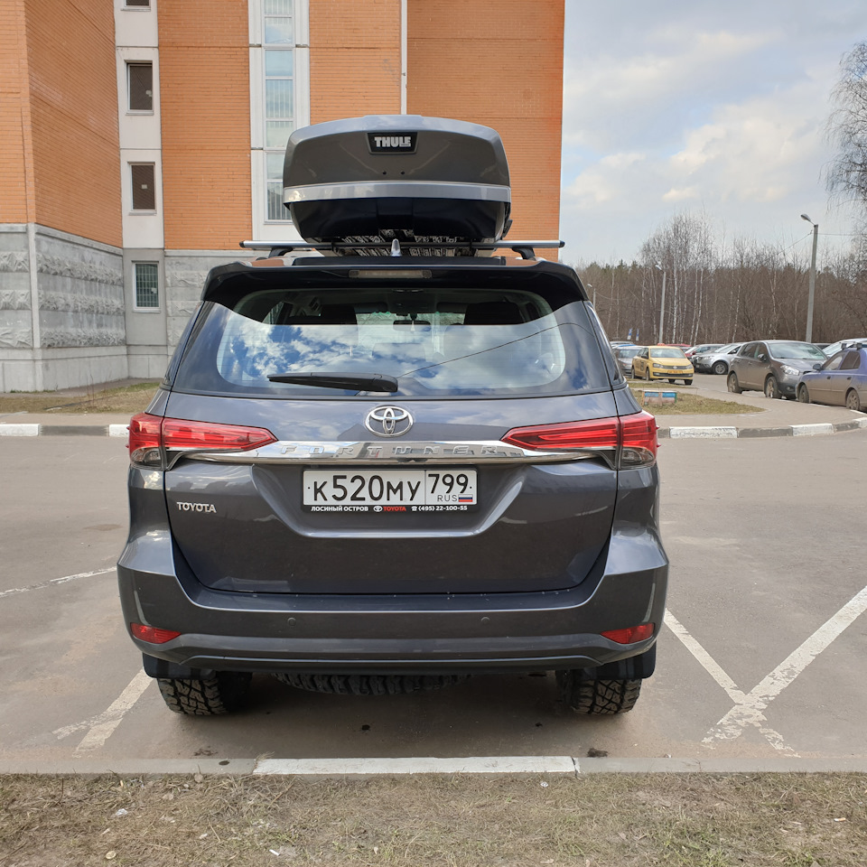 Фото в бортжурнале Toyota Fortuner (2G)