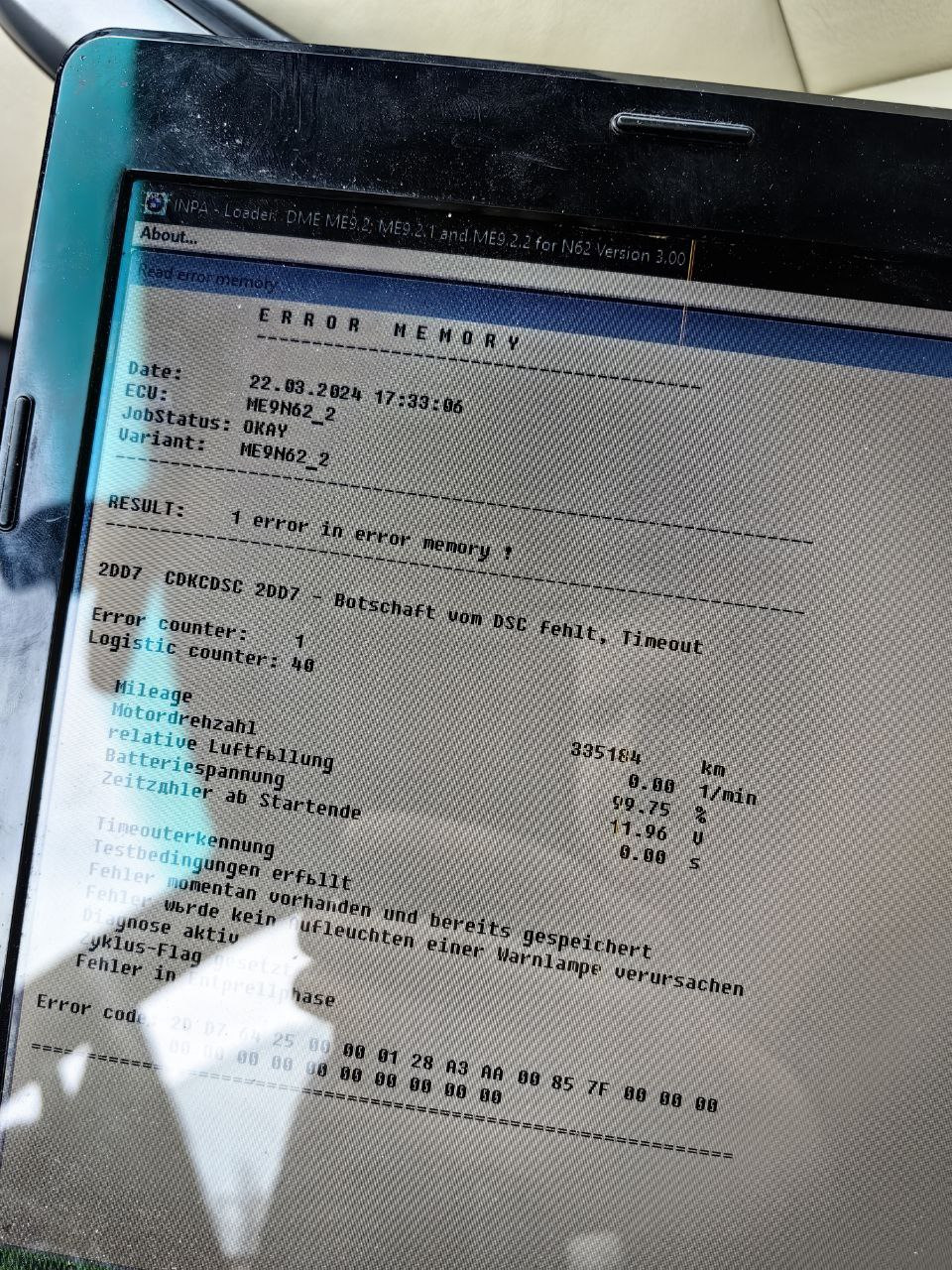 Заглох, не заводится. Help — BMW X5 (E53) бензин, 4,8 л, 2005 года
