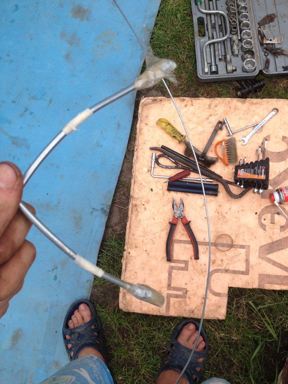 Пометил и заизолировал — Lada 21101
