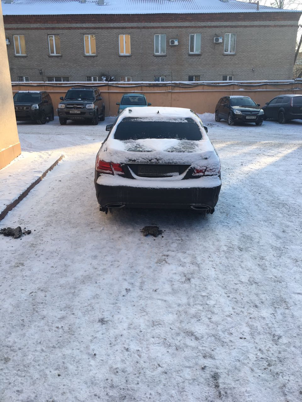 Фото в бортжурнале Mercedes-Benz E-Class (W212)