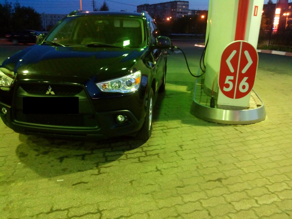 подзаправился — Mitsubishi ASX
