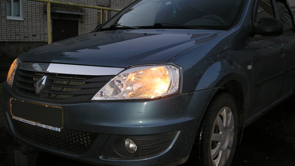 Renault Logan Синий минерал