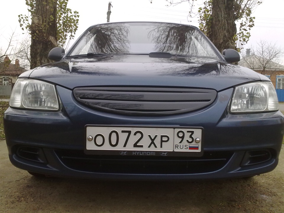 вариант №2 — Hyundai Accent (2G)