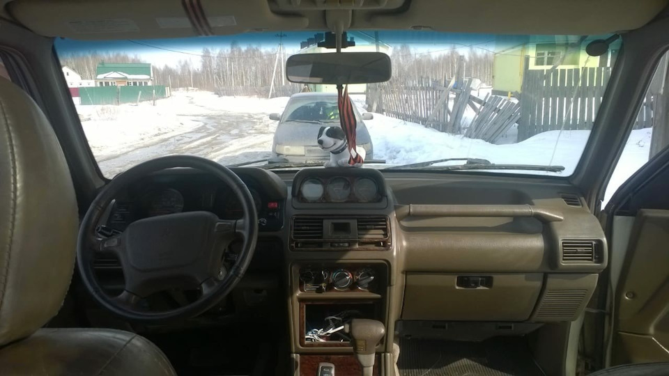 Photo from the logbook Mitsubishi Pajero (2G)