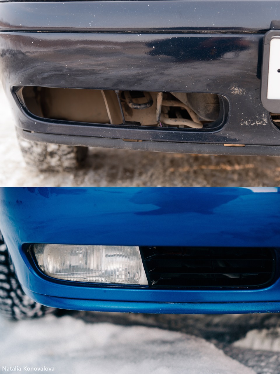 до после — Saab 9-3 (1G)