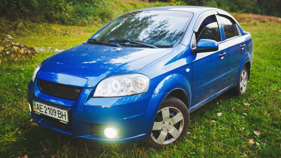 Chevrolet Aveo Sedan Blue Bumblebeе