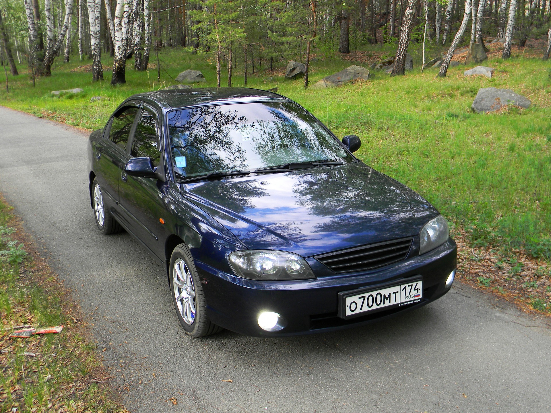 вот такая была… — KIA Spectra
