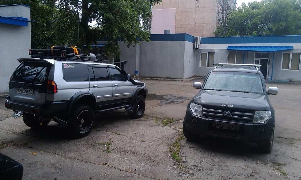 Фото в бортжурнале Mitsubishi Pajero Sport (1G)