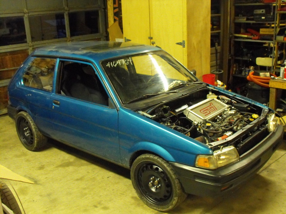 Фото в бортжурнале Subaru Justy (2G)