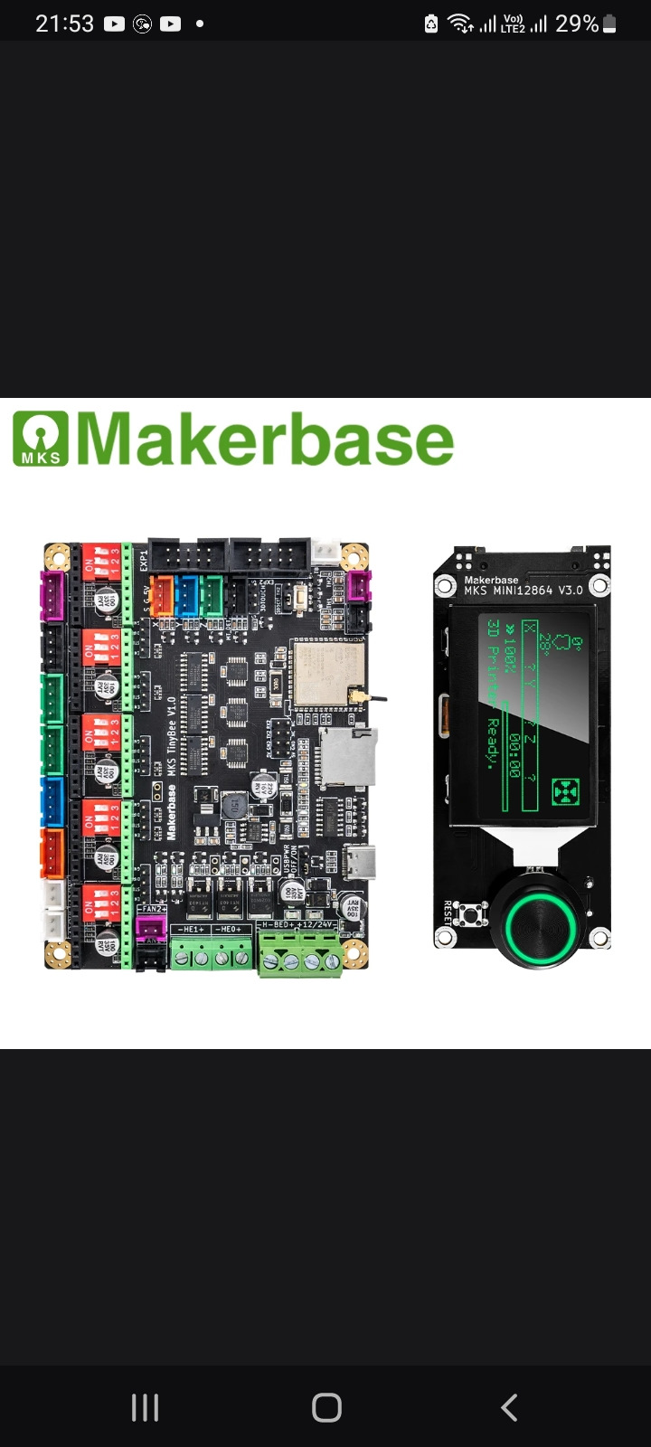 MKS TinyBee настройка — Сообщество «3D Печать (сканирование и