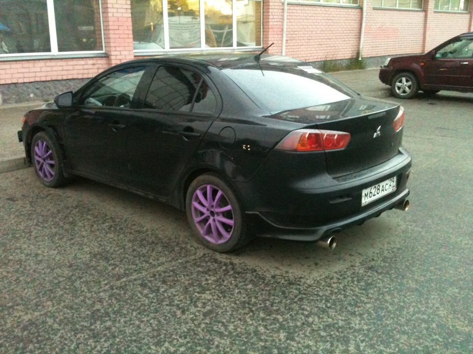 Фото в бортжурнале Mitsubishi Lancer X