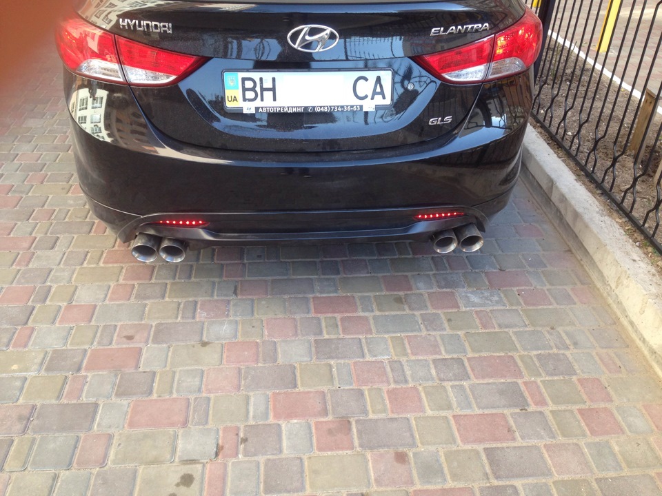 Фото в бортжурнале Hyundai Elantra (5G)