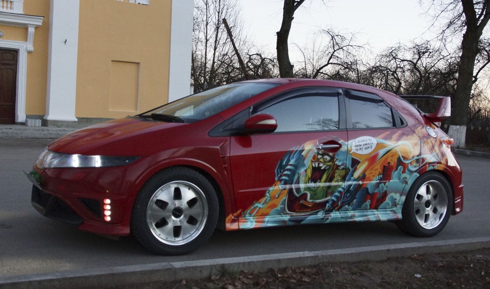 Фото в бортжурнале Honda Civic Hatchback (8G)
