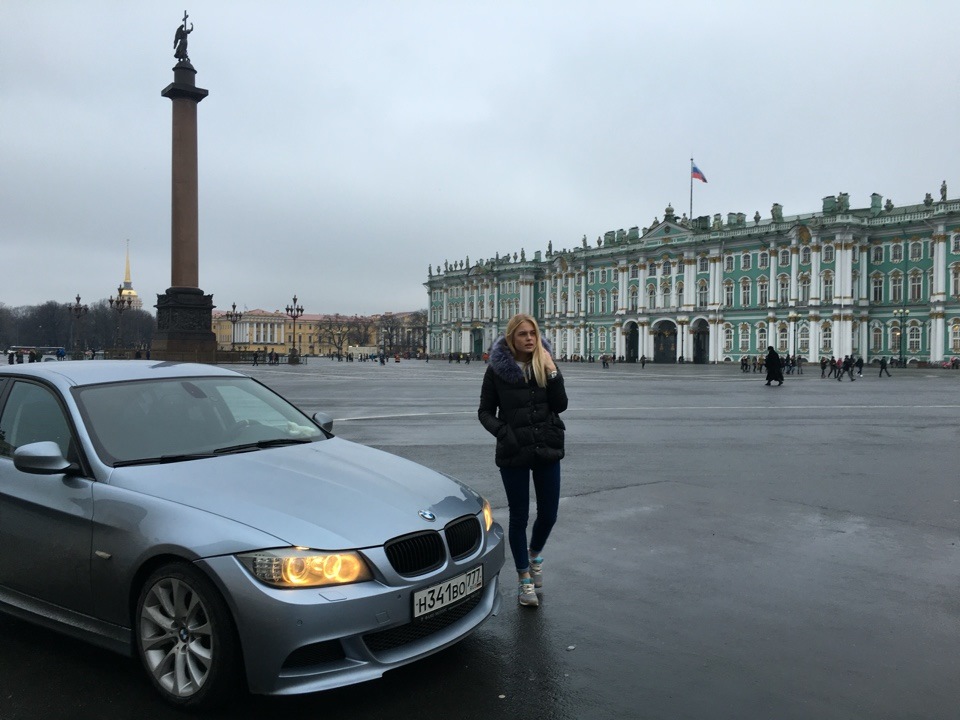 Дворцовая площадь или как не нарваться на ментов(((( — BMW 3 series (E90)