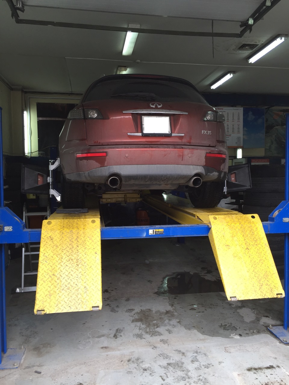 В процессе геометрии — Infiniti FX (1G)