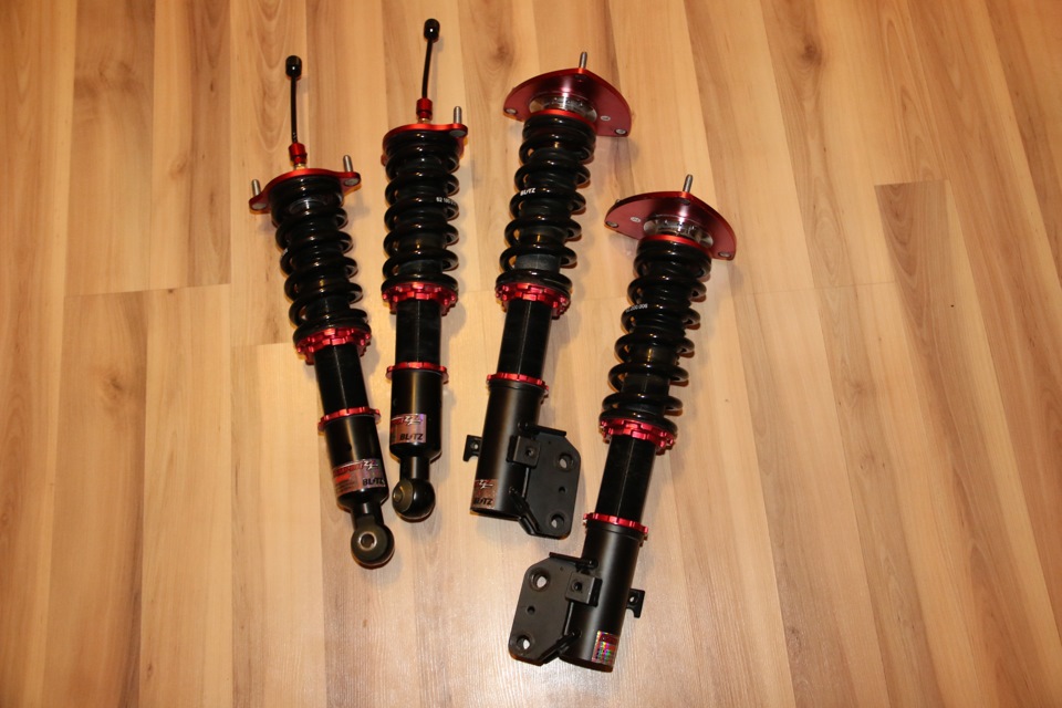 BLITZ DAMPER ZZ-R — Subaru Legacy (BL/BP) бензин, 2 л, 2008 года