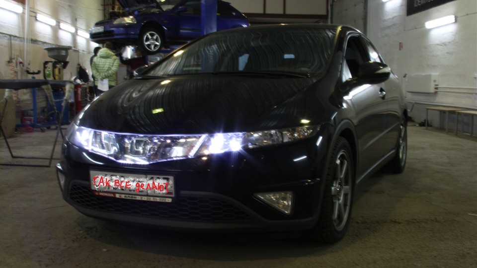 Honda Civic Hatchback Инопланетный гость