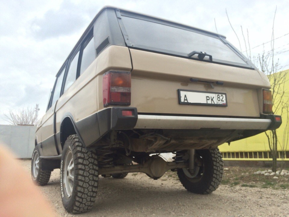 Фото в бортжурнале Land Rover Range Rover (1G)