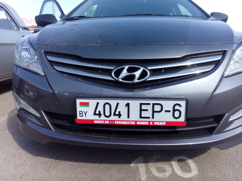 Photo from the logbook Hyundai Solaris (1G)