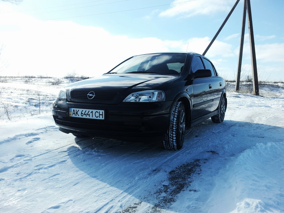 Фото в бортжурнале Opel Astra G. Запчасти на фото: 6441CH