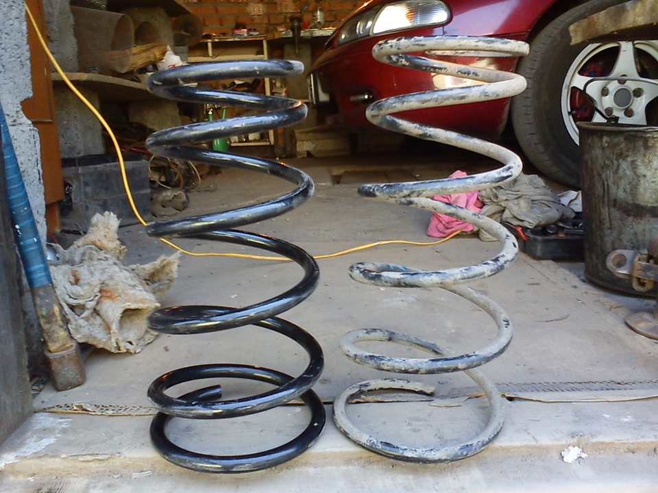 Занижаю блин…:(( — Mazda 626 IV (GE)