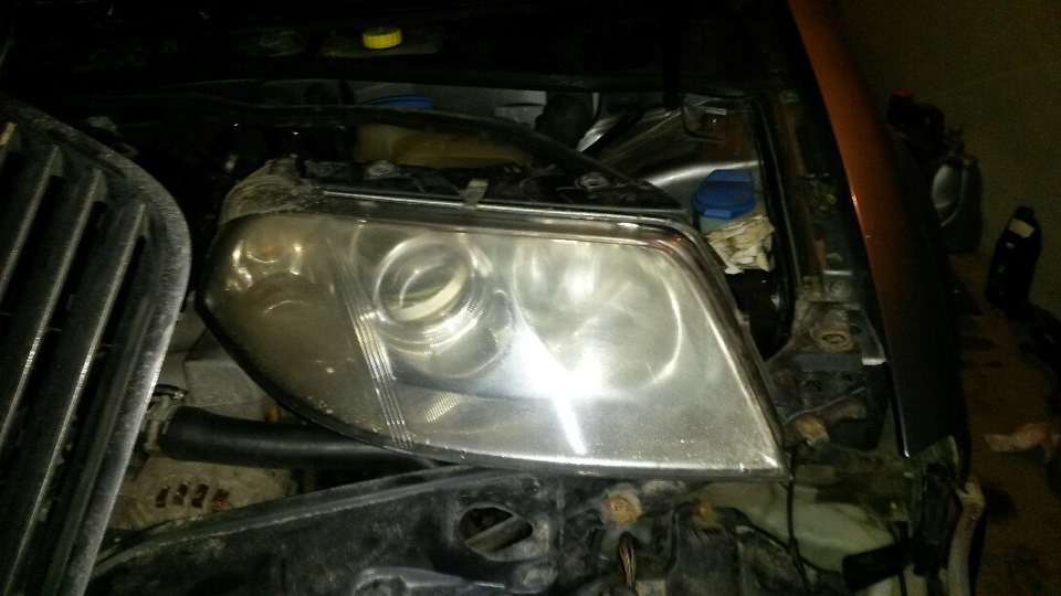 ну и вот собственно виновник — Volkswagen Passat B5