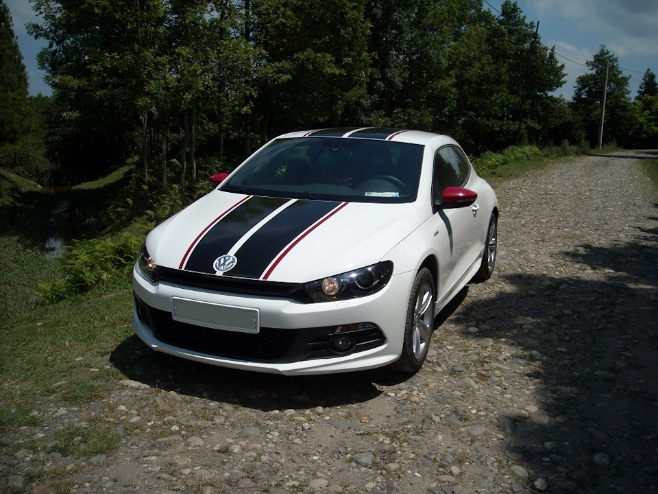 В окрестностях Зугдиди. Ергета. — Volkswagen Scirocco (3G)