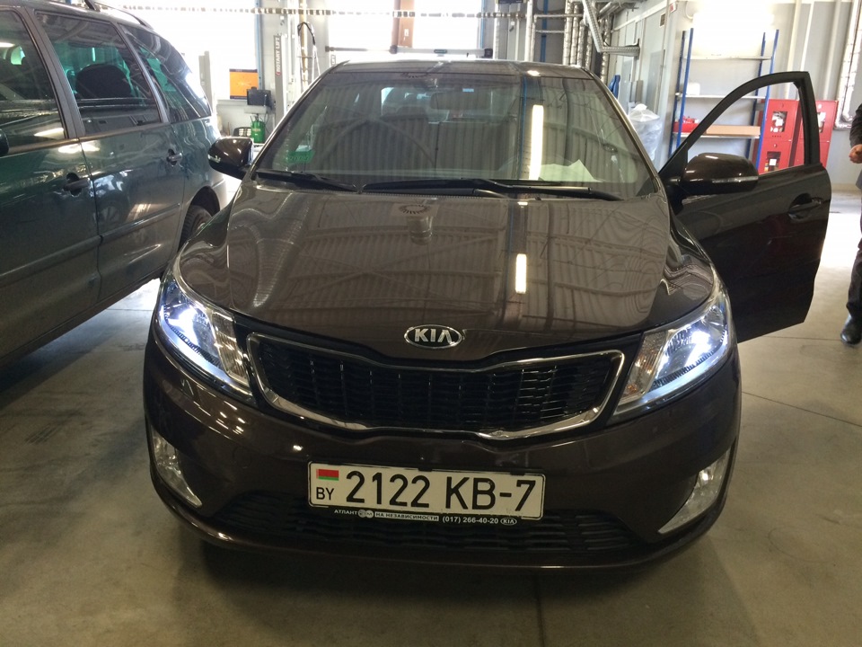 Photo from the logbook KIA Rio (3G). Found on photo: 14020010126