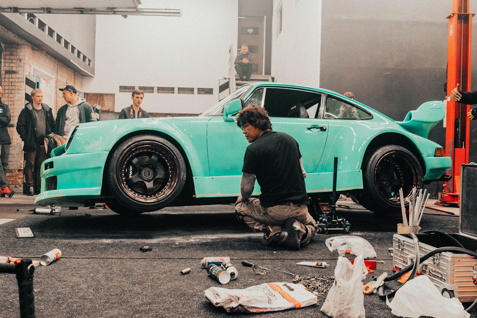 New RWB Porsche 930 Shinkiro — Building process — Russia