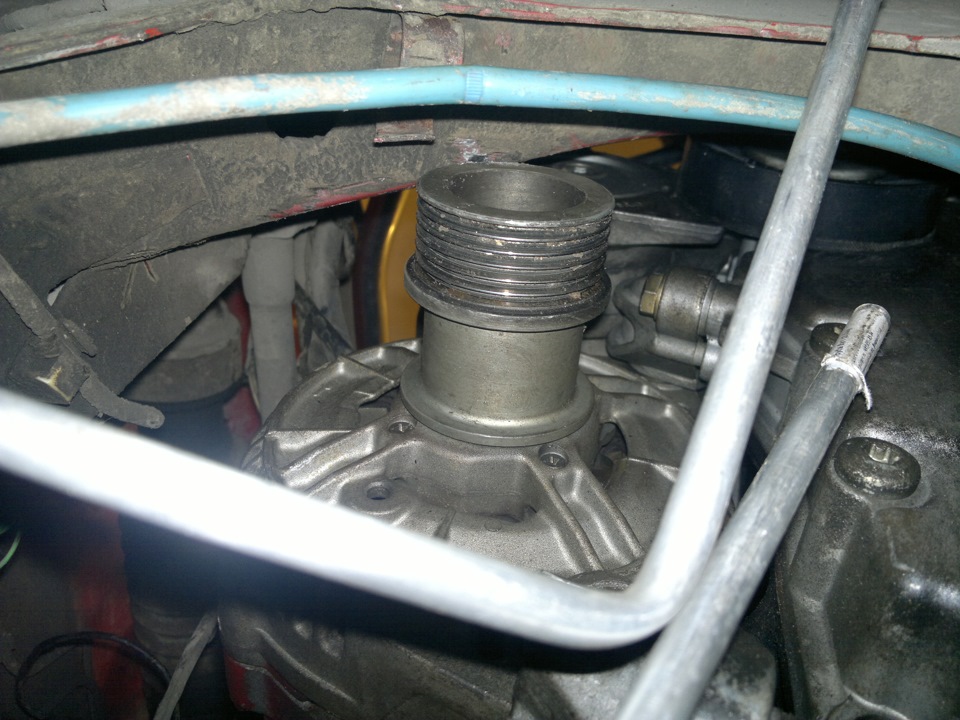 генератор вид снизу — Opel Kadett E